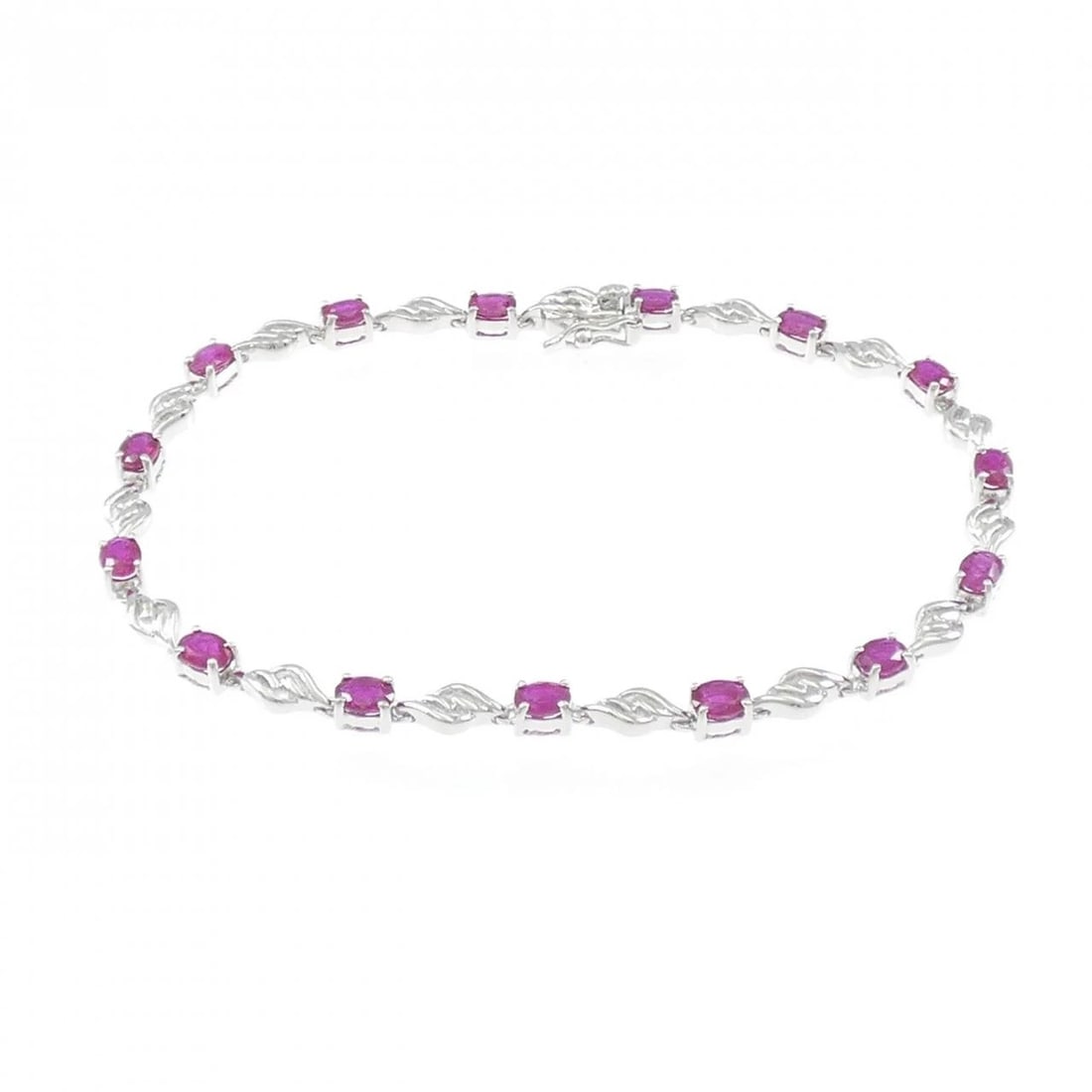 K18WG RUBY BRACELET - 3