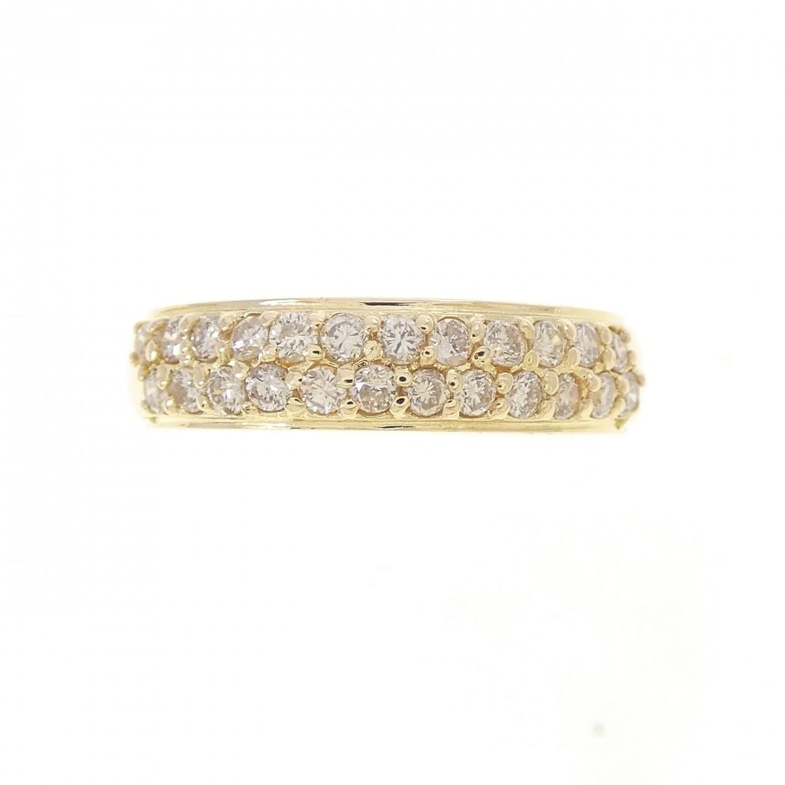 K18YG DIAMOND RING - 2