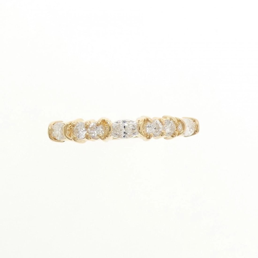 K18YG DIAMOND RING - 2