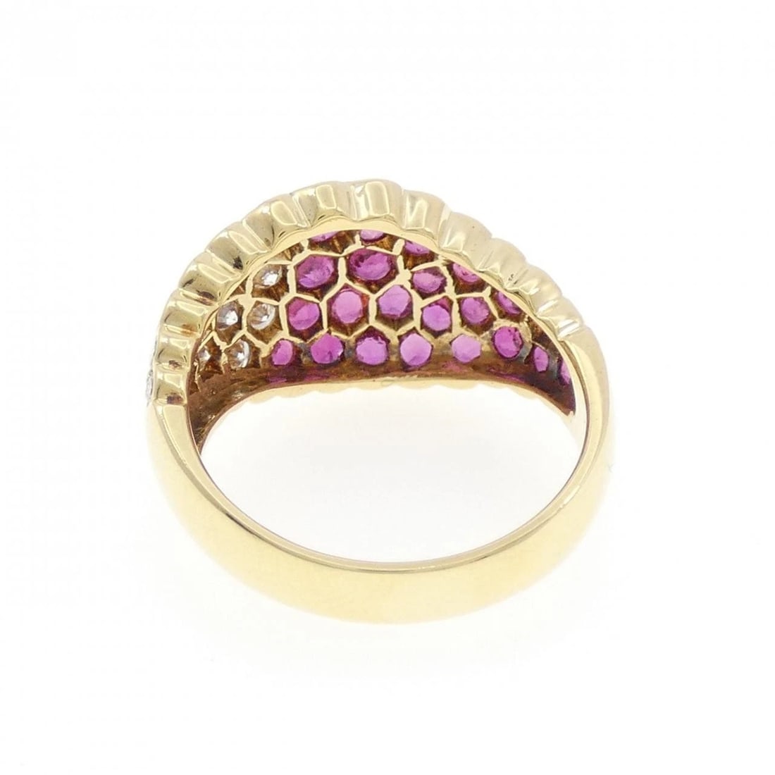 K18YG RUBY RING - 3