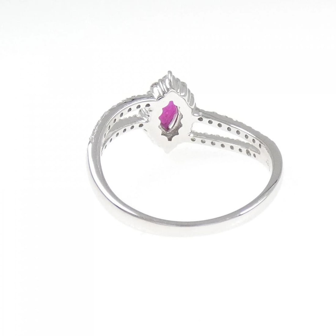 K18WG RUBY RING - 3