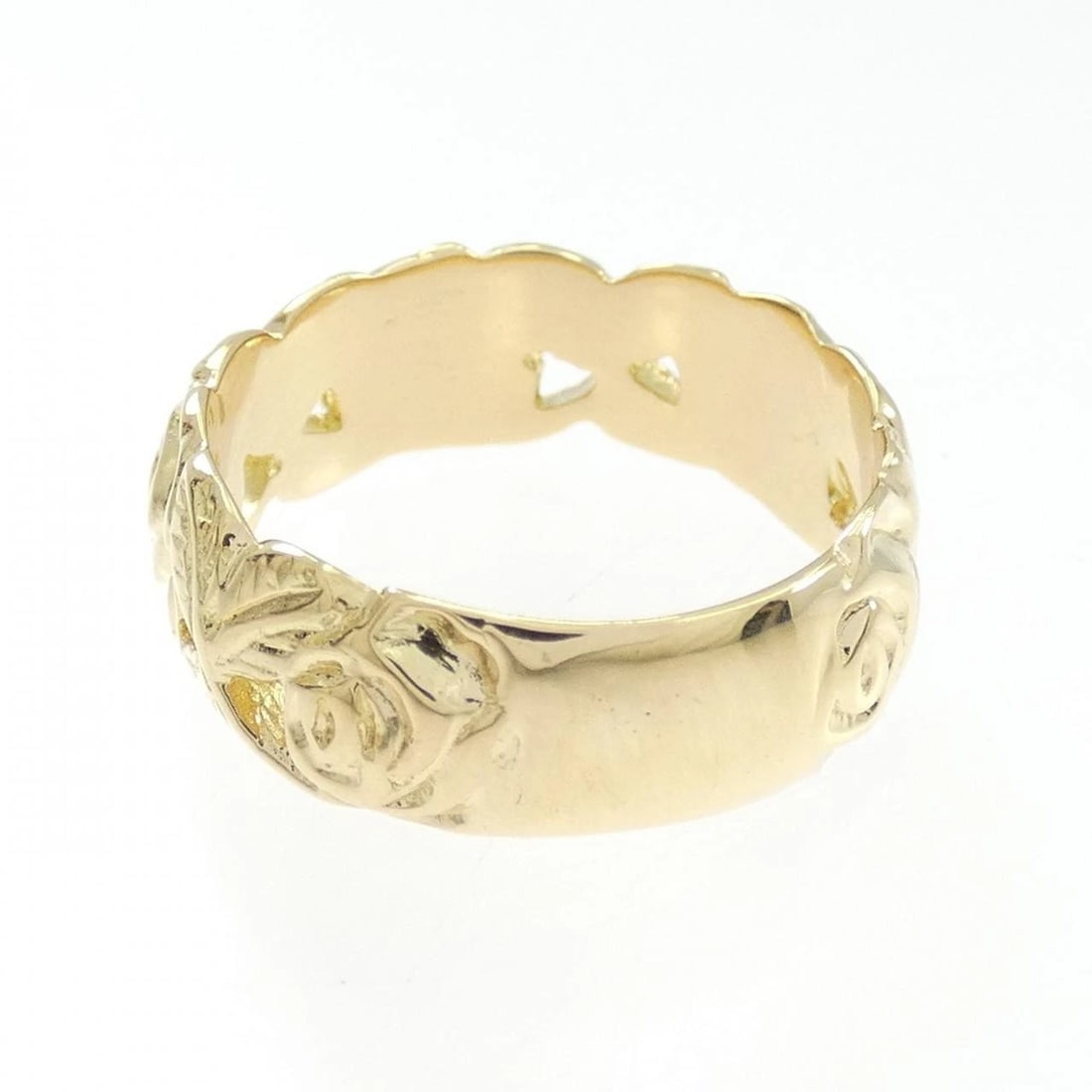 K18YG ROSE RING - 3