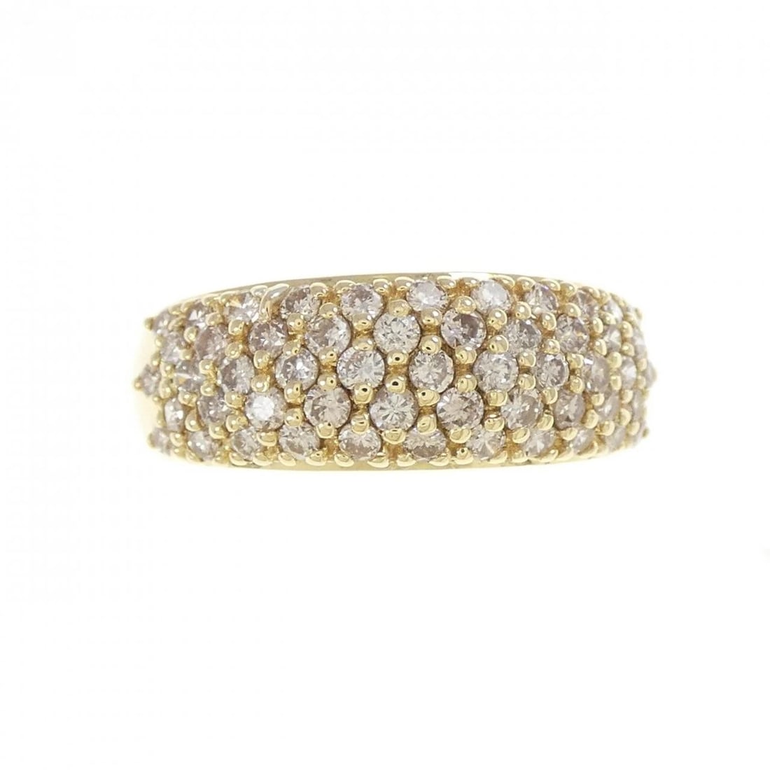 K18YG DIAMOND RING - 2