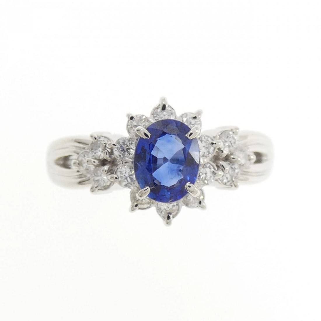 PT900 SAPPHIRE RING - 2