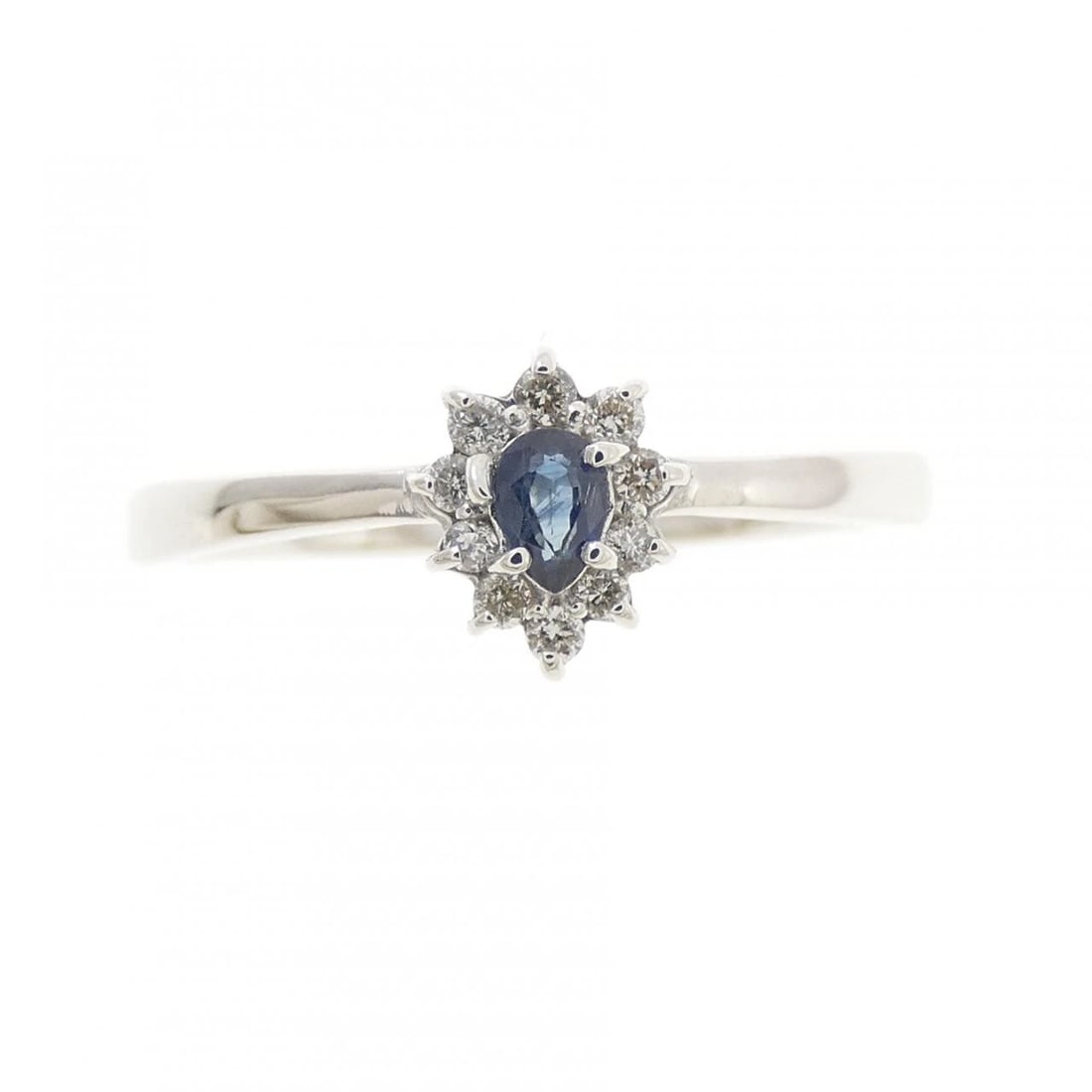 K18WG SAPPHIRE RING - 2