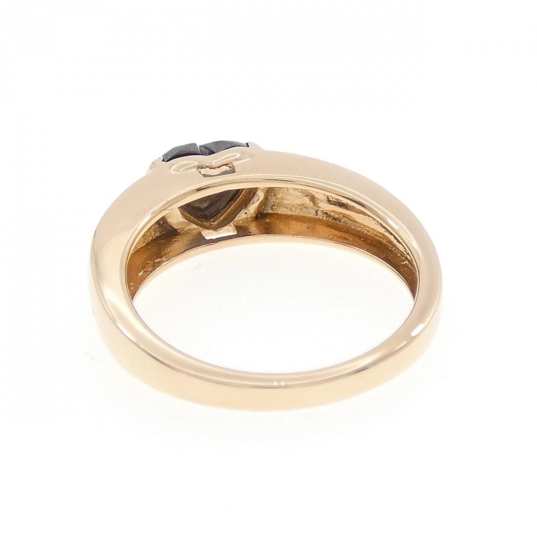 K18PG HEART DIAMOND RING - 3