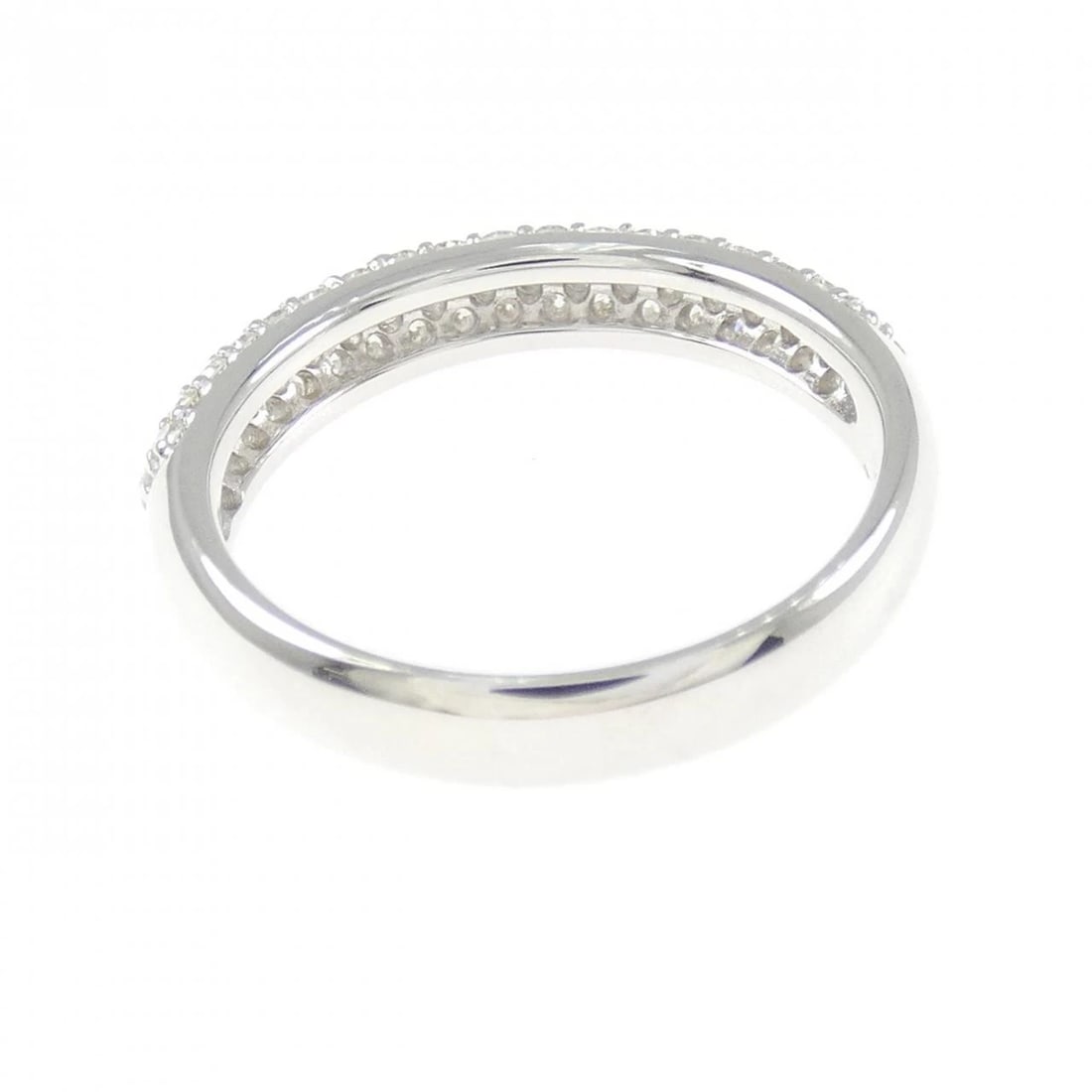 K18WG DIAMOND RING - 3