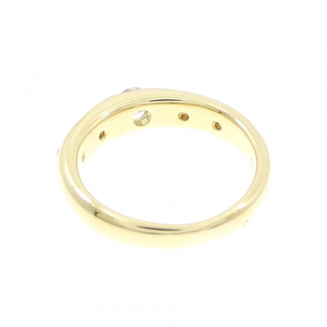 K18YG DIAMOND RING - 3