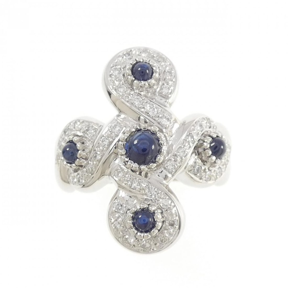 PT900 SAPPHIRE RING - 2