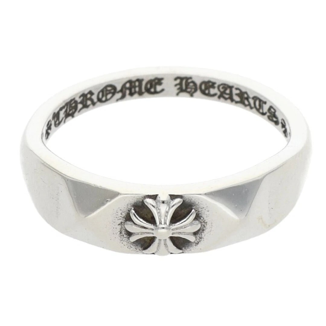 CHROME HEARTS BUBBLGM PYRAMID PLS RING: Chrome Hearts Bubblgm Pyramid Pls Ring Brand: Chrome Hearts Type/Style: Ring Material: 925 Silver Color: Silver Size: 2.75 - 3 US Accessories: None Accessories Notice: When purchasing pre-owned