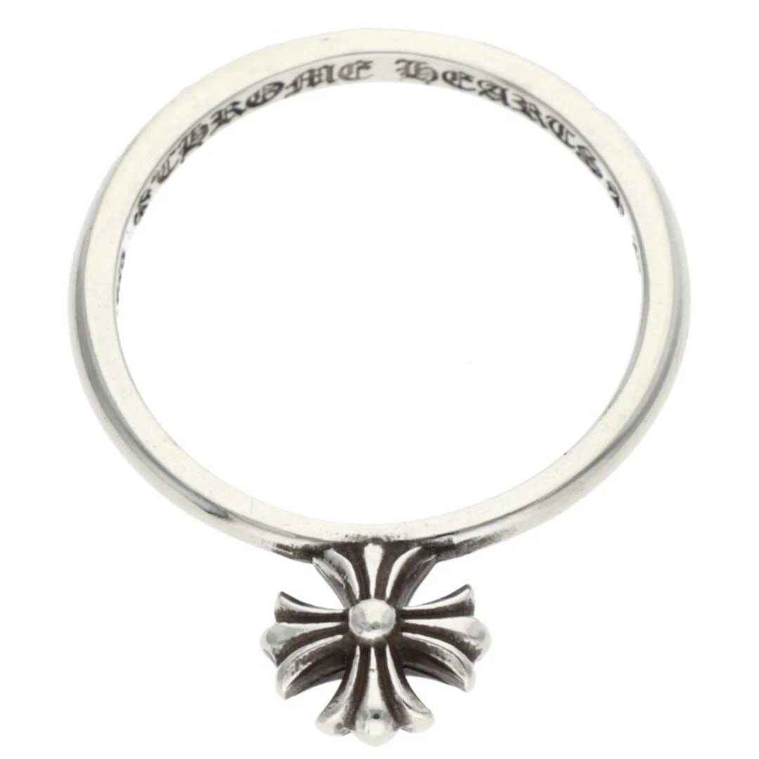 CHROME HEARTS BUBBLEGUM CH PLS SU RING: Chrome Hearts BUBBLEGUM CH PLS Su Ring Brand: Chrome Hearts Type/Style: Ring Material: 925 Silver Color: Silver Size: 4.75 - 5 US Accessories: None Accessories Notice: When purchasing pre-owned