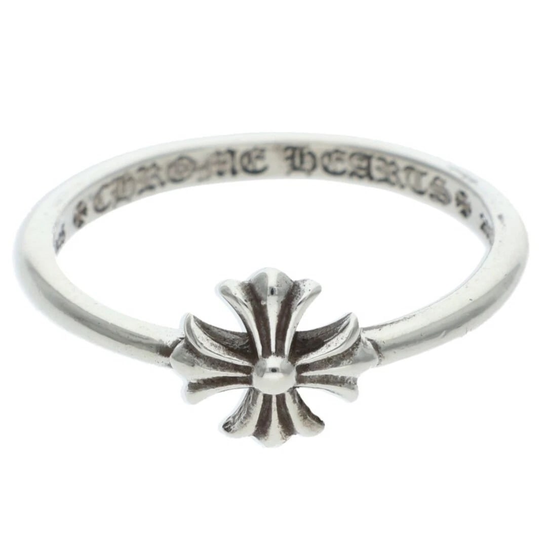 CHROME HEARTS BUBBLEGUM CH PLS RING MEN'S: Chrome Hearts BUBBLEGUM CH PLS Ring Men's Brand: Chrome Hearts Type/Style: Ring Material: 925 Silver Color: Silver Size: 5.25 - 5.5 US Accessories: None Accessories Notice: When purchasing