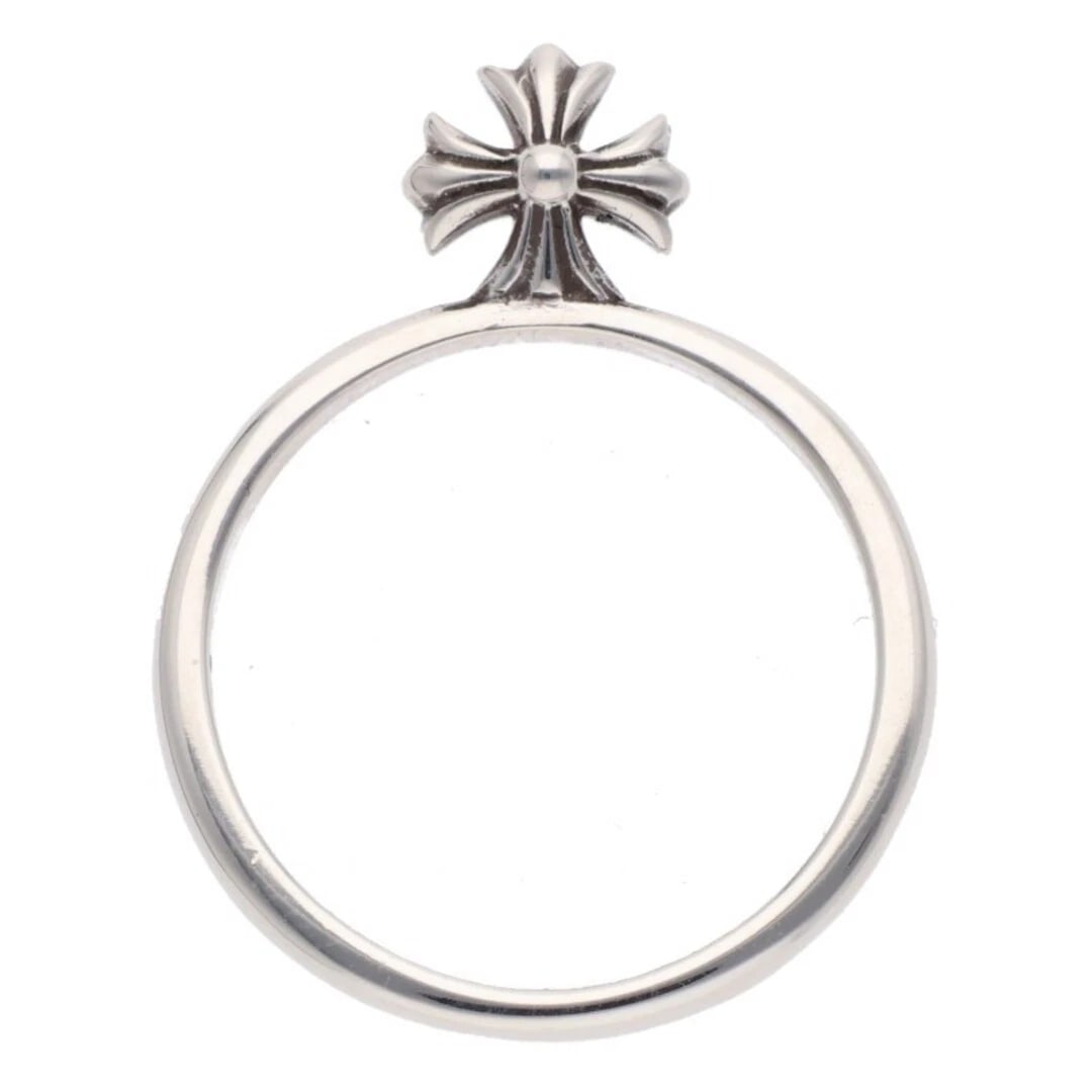 CHROME HEARTS BUBBLEGUM CH PLS SU STANDUP SILVER RING: Chrome Hearts BUBBLEGUM CH PLS SU Standup Silver Ring Brand: Chrome Hearts Type/Style: Ring Material: 925 Silver Color: Silver Size: 4.75 - 5 US Accessories: None Accessories Notice: When