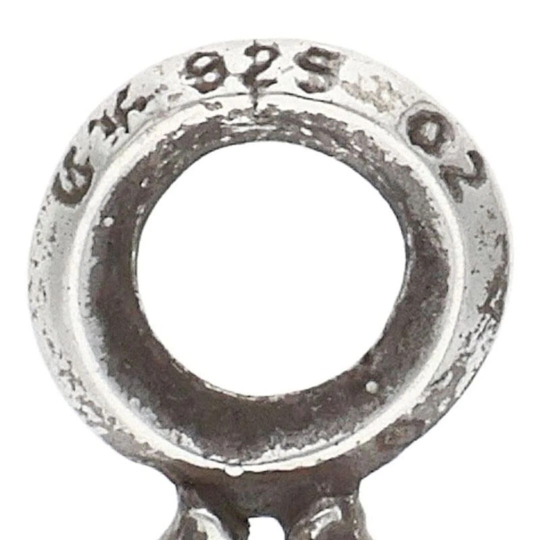 CHROME HEARTS STACK DAGGER CHARM SILVER NECKLACE - 2