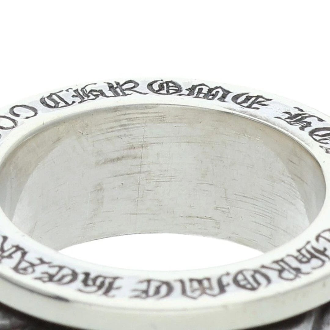 CHROME HEARTS RING SPINNER SCROLL SILVER MEN'S - 3