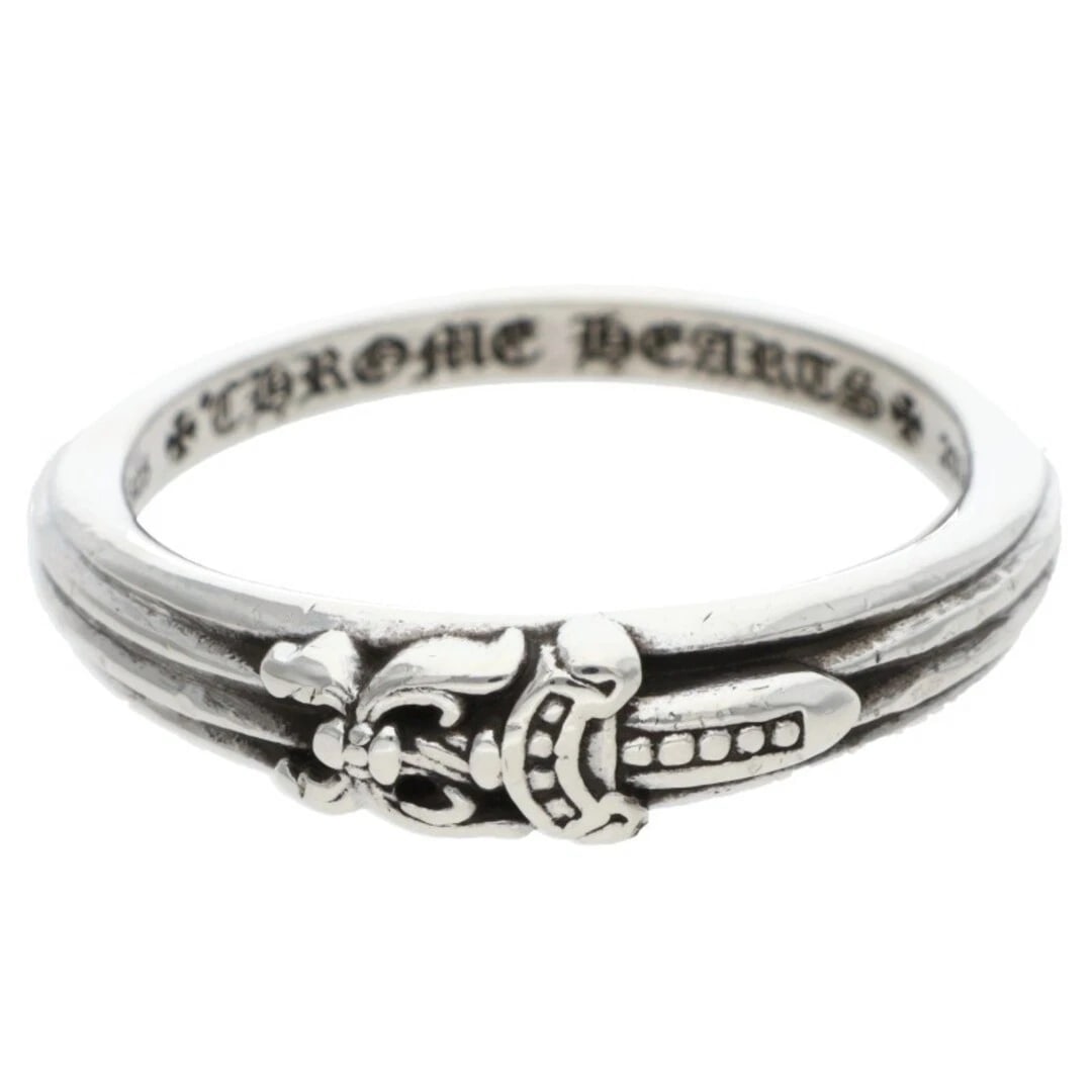CHROME HEARTS BABY CLSC CLASSIC DAGGER SILVER RING: Chrome Hearts BABY CLSC Classic Dagger Silver Ring Brand: Chrome Hearts Type/Style: Ring Material: 925 Silver Color: Silver Size: 10.25 US Accessories: None Accessories Notice: When purcha