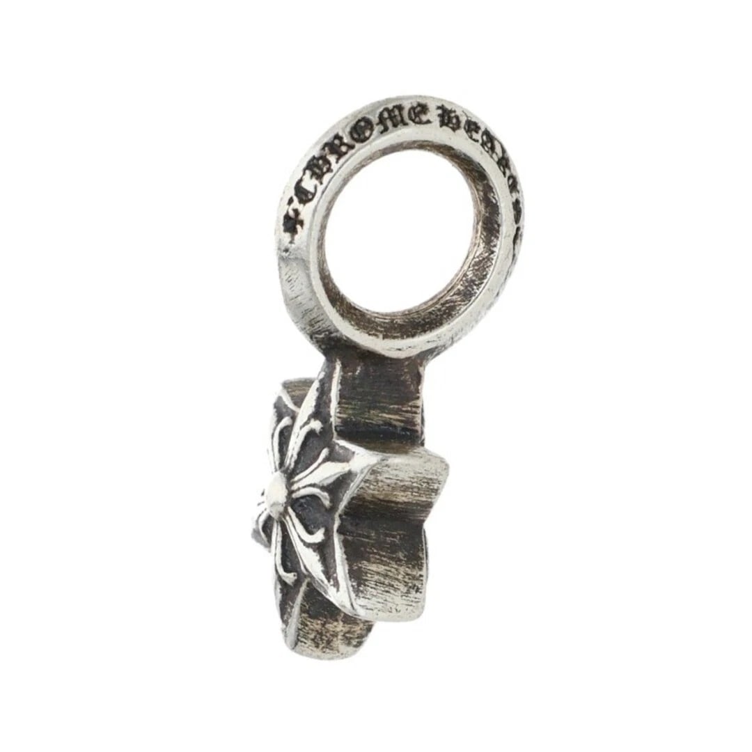 CHROME HEARTS STACK STAR CHARM SILVER NECKLACE - 3