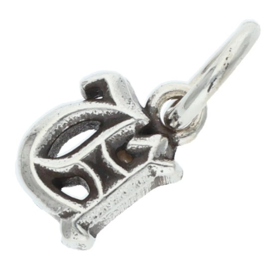 CHROME HEARTS STACK ALPHABET CHARM U INITIAL NECKLACE: Chrome Hearts STACK ALPHABET Charm U Initial Necklace Brand: Chrome Hearts Type/Style: Necklace Material: 925 Silver Color: Silver Size: Width 0.6cm, vertical 1.3cm Accessories: None Acces
