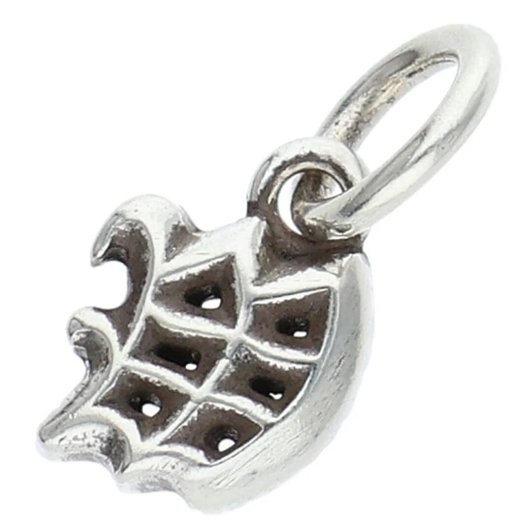 CHROME HEARTS STACK ALPHABET CHARM W INITIAL NECKLACE: Chrome Hearts STACK Alphabet Charm W Initial Necklace Brand: Chrome Hearts Type/Style: Necklace Material: 925 Silver Color: Silver Size: Width 0.7cm, vertical 1.4cm Accessories: None Acces
