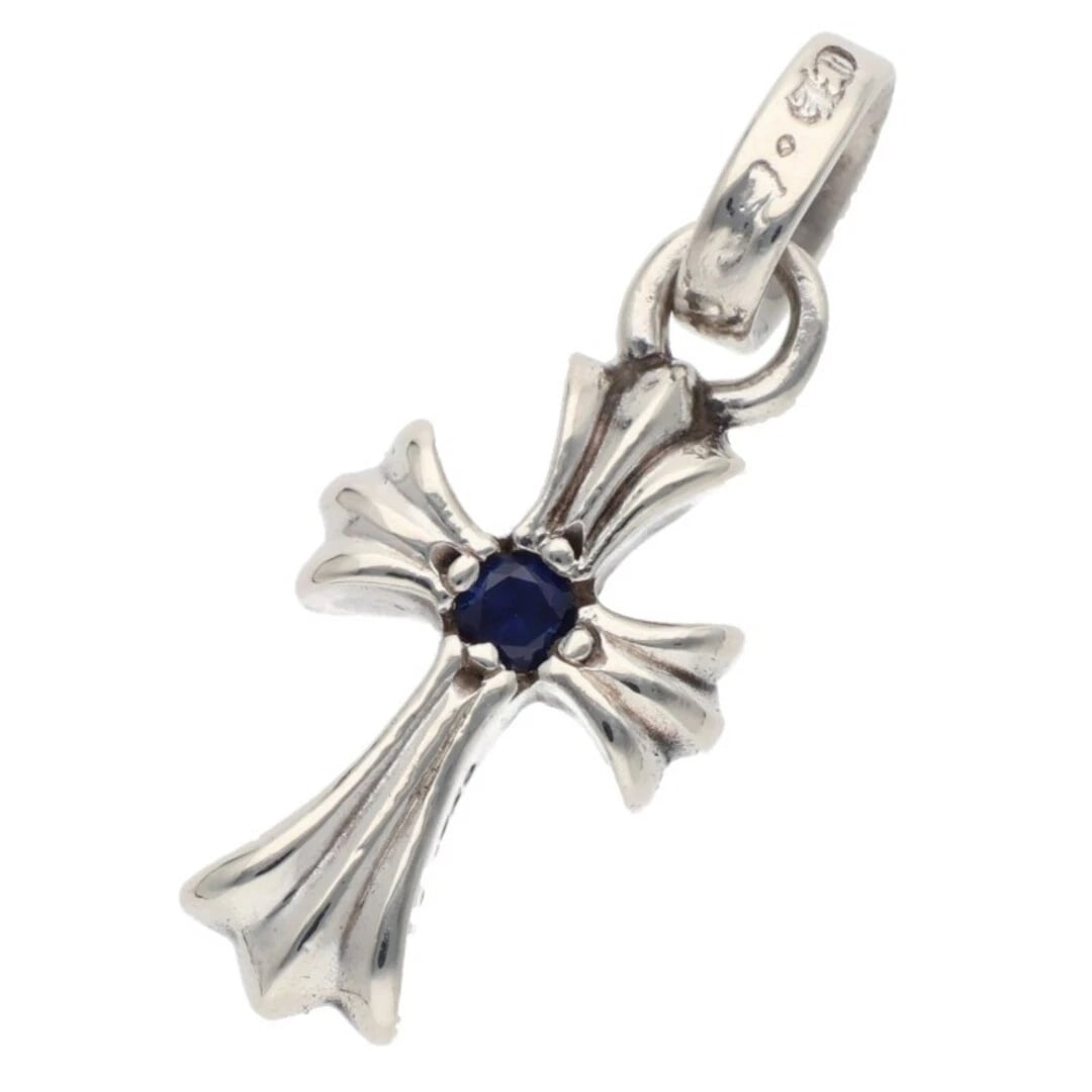 CHROME HEARTS CRS BBYFAT SAP CHARM SILVER NECKLACE (1 of 4)