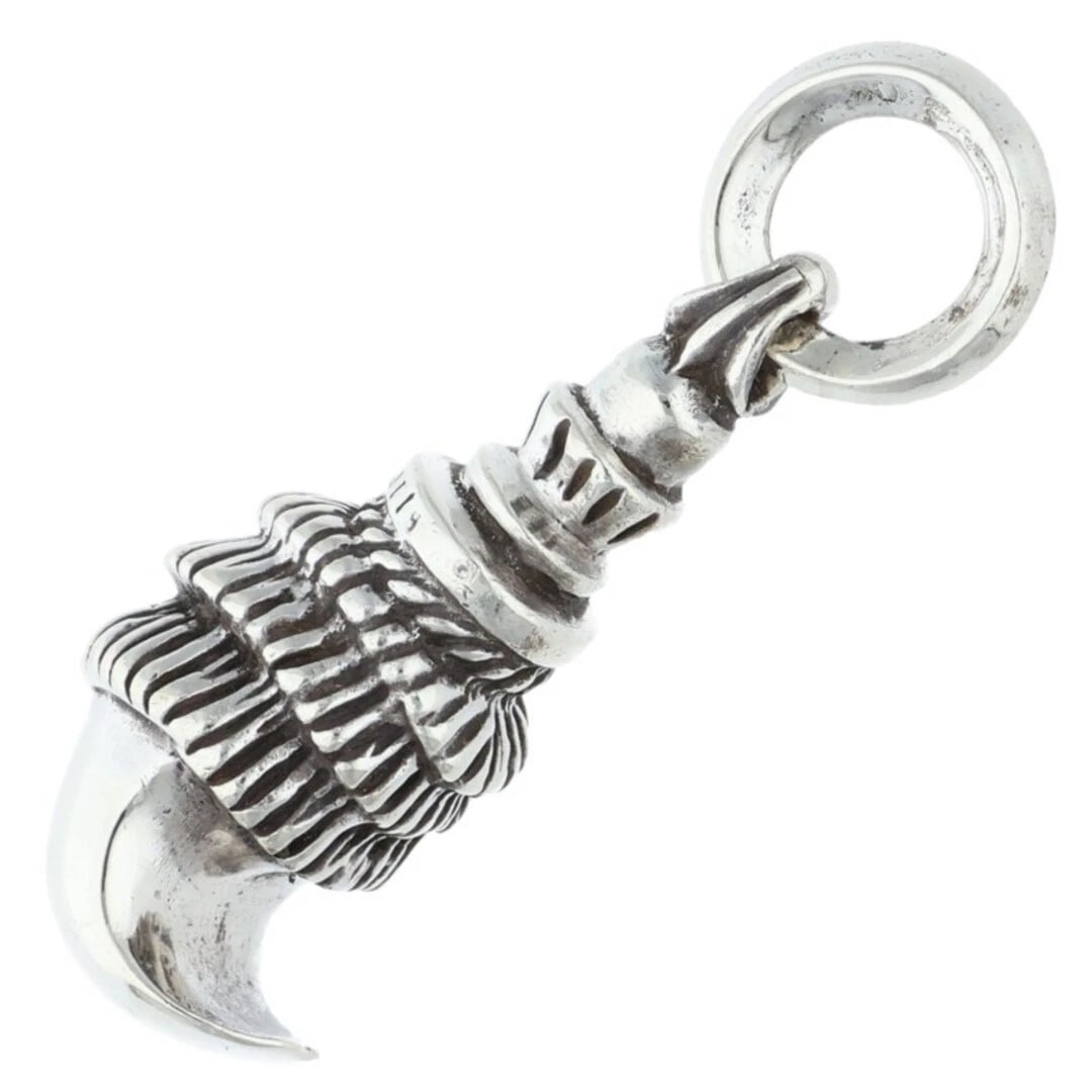 CHROME HEARTS CROW OLD PENDANT SILVER NECKLACE (1 of 3)