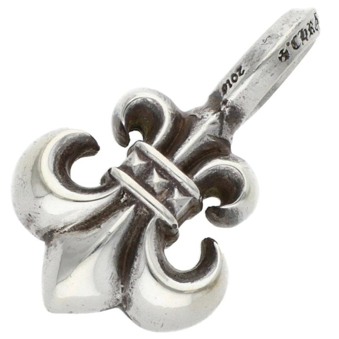 CHROME HEARTS STACK BS FLUER V2 SILVER NECKLACE - 2
