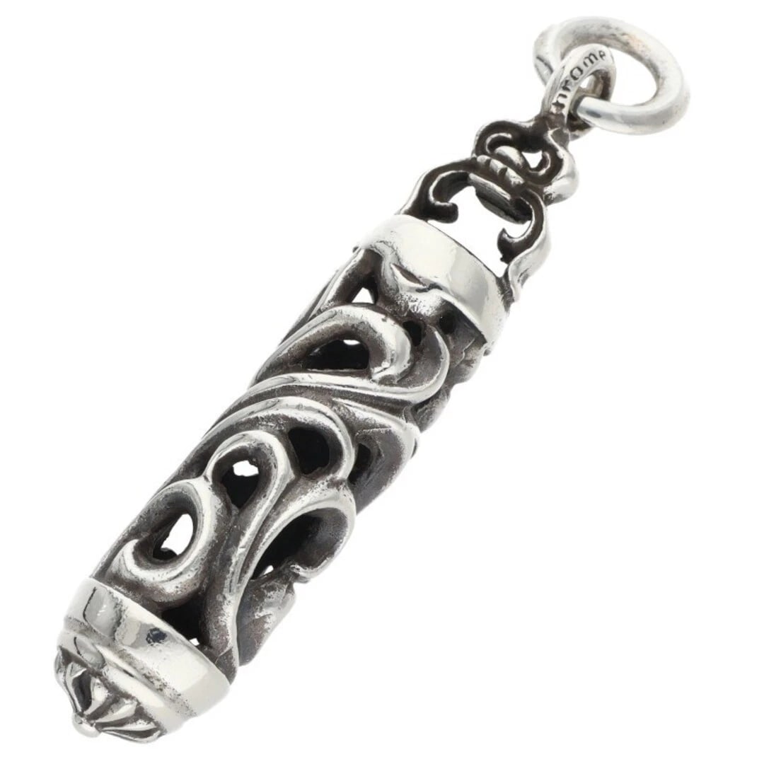 CHROME HEARTS ROLLER OLD PENDANT SILVER NECKLACE (1 of 3)
