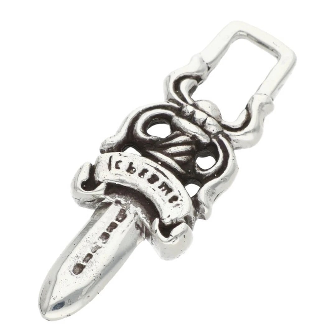CHROME HEARTS DAGGER ZIP1 SILVER NECKLACE: Chrome Hearts DAGGER ZIP1 Silver Necklace Brand: Chrome Hearts Type/Style: Necklace Material: Color: Silver Size: Width 1.2cm, vertical 3.4cm Accessories: None Accessories Notice: When pur