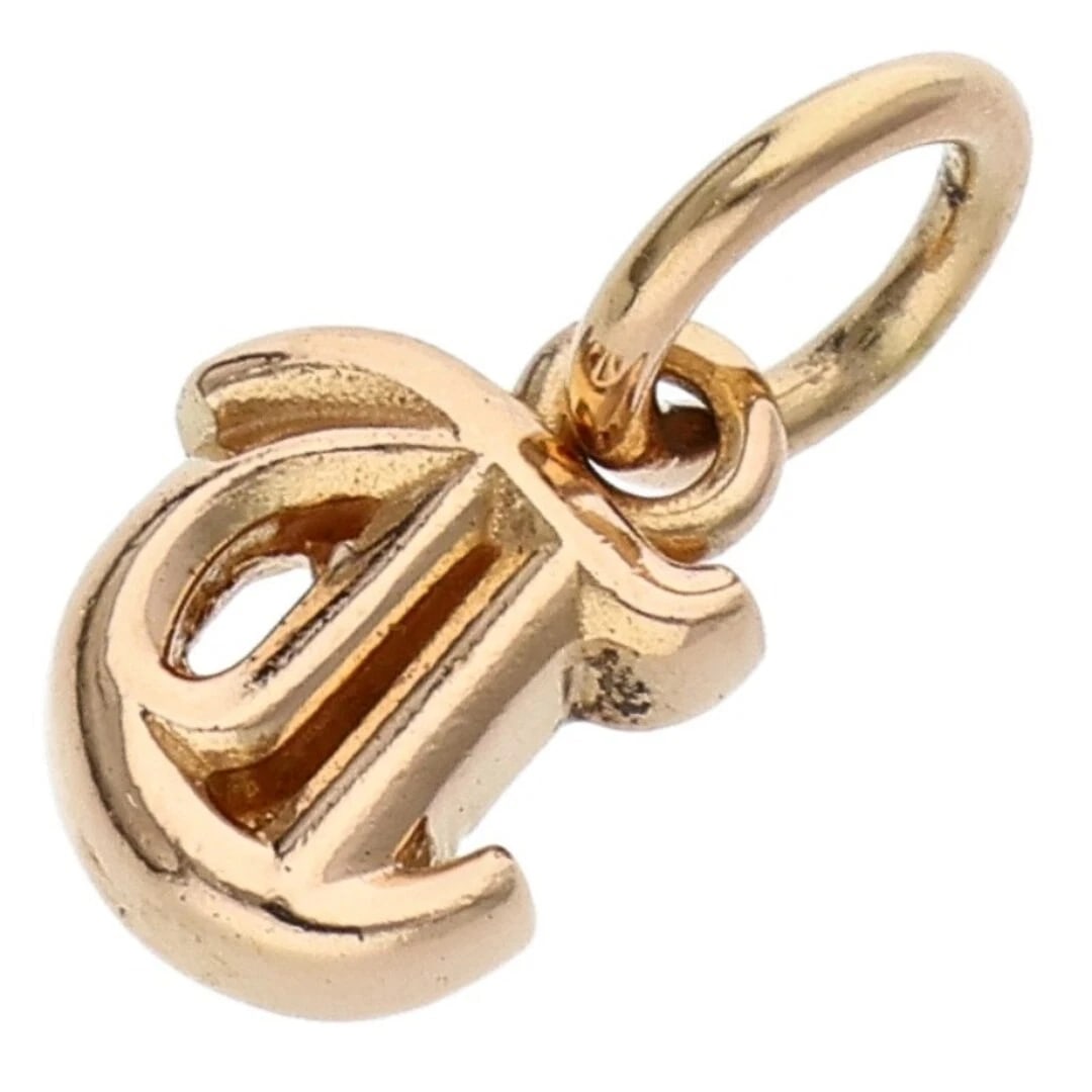 CHROME HEARTS 22K STACK CHARM T INITIAL GOLD NECKLACE: Chrome Hearts 22k Stack Charm T Initial Gold Necklace Brand: Chrome Hearts Type/Style: Necklace Material: 22K Gold Color: Yellow Size: W 0.7cm,V 1.3cm Accessories: None Accessories Notice: