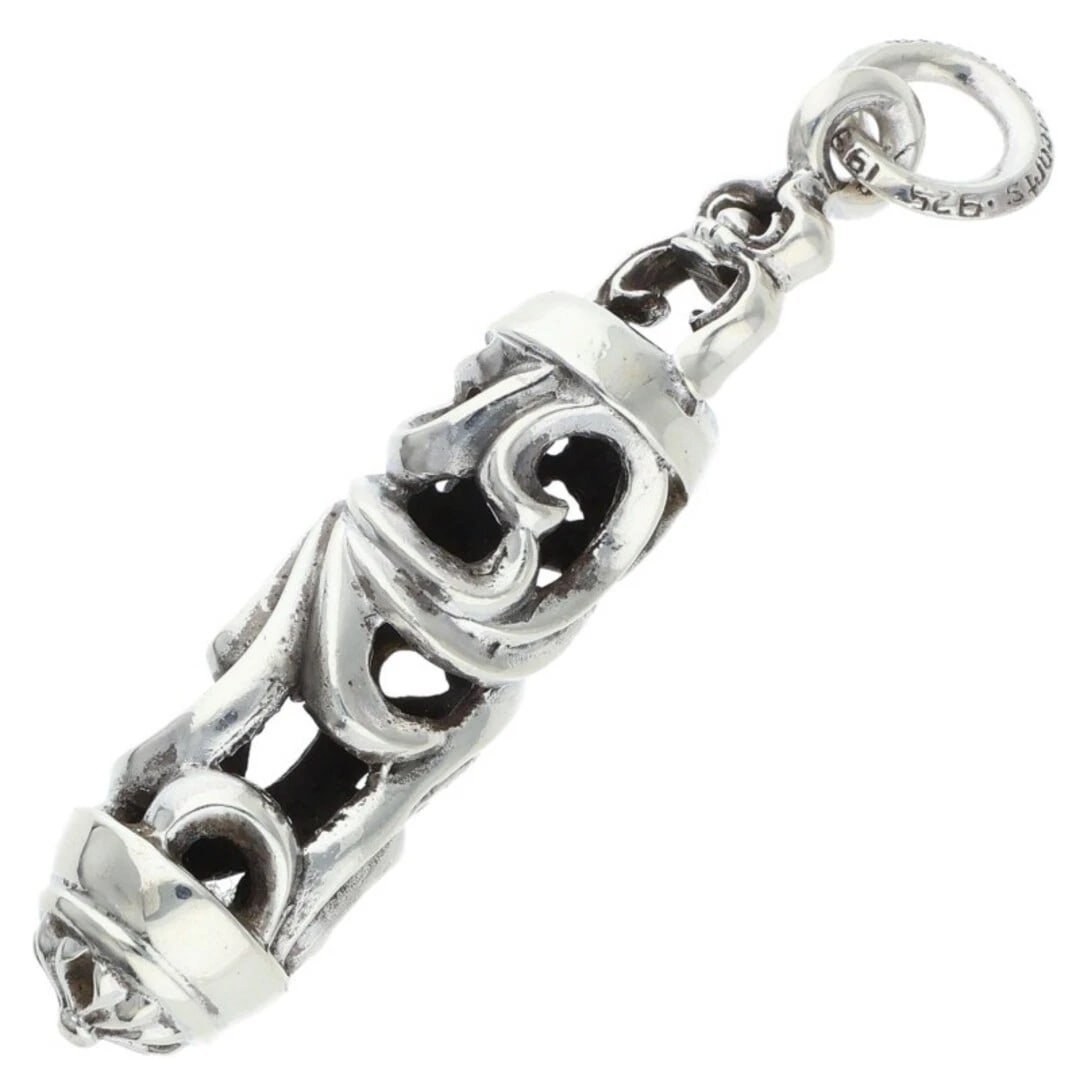 CHROME HEARTS ROLLER SILVER NECKLESS - 2