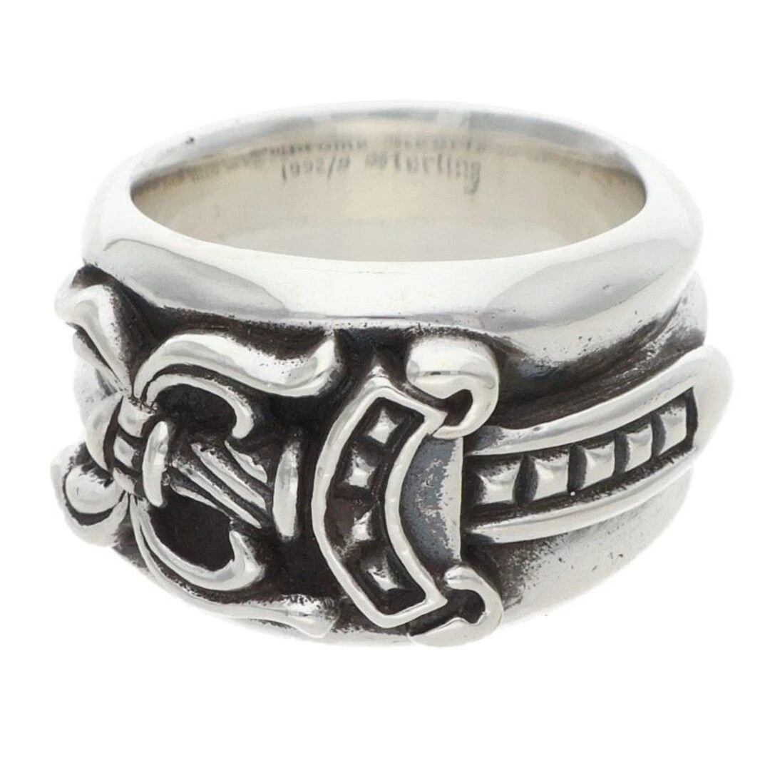 CHROME HEARTS DAGGER SILVER RING: Chrome Hearts Dagger Silver Ring Brand: Chrome Hearts Type/Style: Ring Material: 925 Silver Color: Silver Size: 5.75 - 6 US Accessories: None Accessories Notice: When purchasing pre-owned