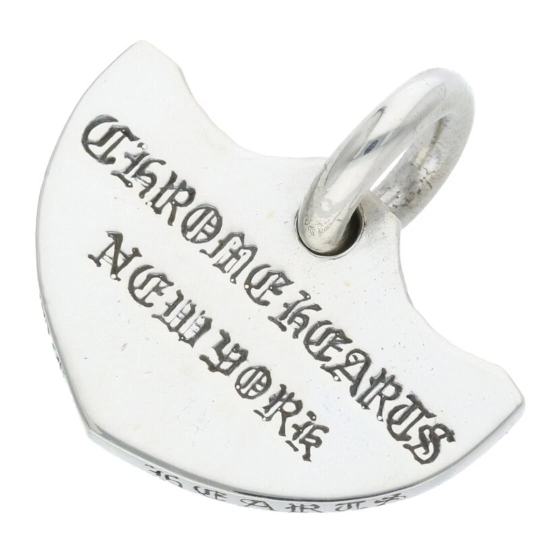 CHROME HEARTS SHIELD YORK NECKLACE: Chrome Hearts SHIELD York Necklace Brand: Chrome Hearts Type/Style: Necklace Material: 925 Silver Color: Silver Size: Width 2.7cm, vertical 2.5cm Accessories: None Accessories Notice: When purchasing