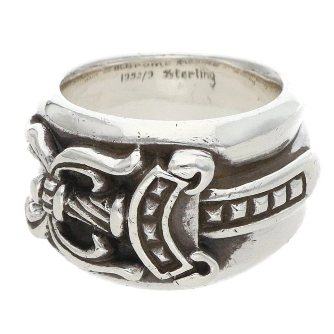 CHROME HEARTS DAGGER SILVER RING: Chrome Hearts Dagger Silver Ring Brand: Chrome Hearts Type/Style: Ring Material: Color: Silver Size: 4.5 US Accessories: None Accessories Notice: When purchasing pre-owned goods, please refer to the