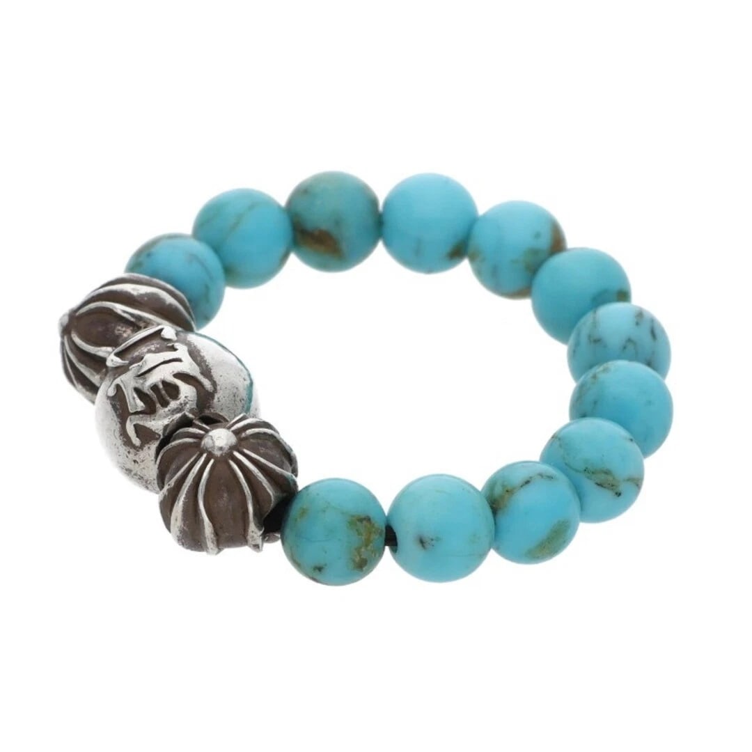 CHROME HEARTS BEAD RING - 3