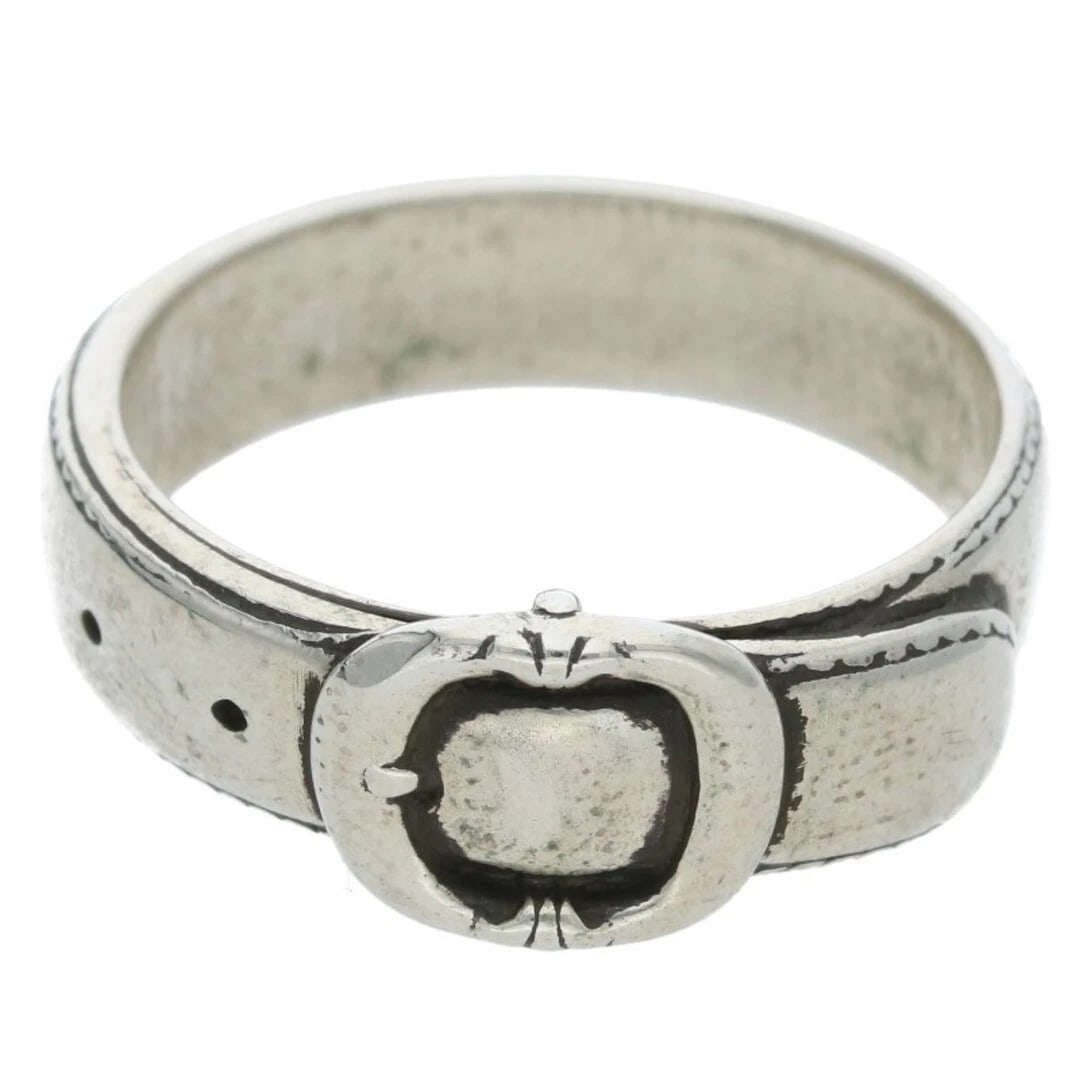 CHROME HEARTS BELTED GUNSLINGER LARGE SILVER RING: Chrome Hearts Belted Gunslinger Large Silver Ring Brand: Chrome Hearts Type/Style: Ring Material: 925 Silver Color: Silver Size: 9.5 US Accessories: None Accessories Notice: When purchasing pre-owned