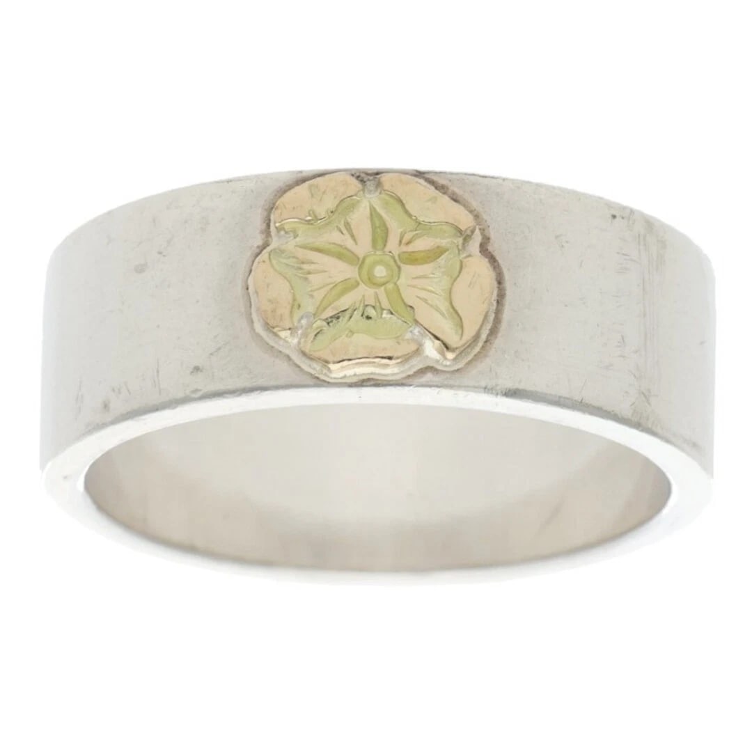 GOROWS ROSE FLAT PUNCH RING - 2