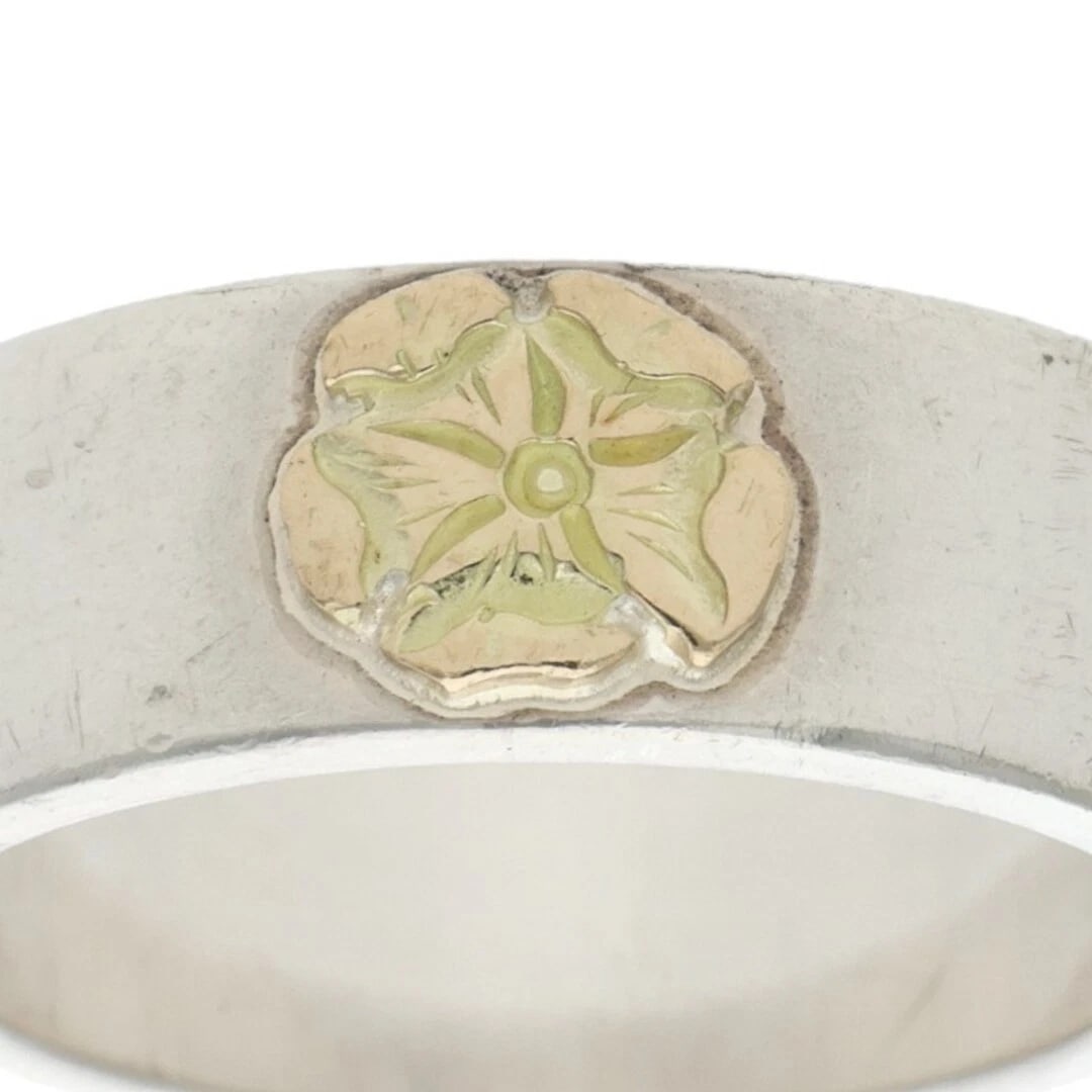 GOROWS ROSE FLAT PUNCH RING - 3