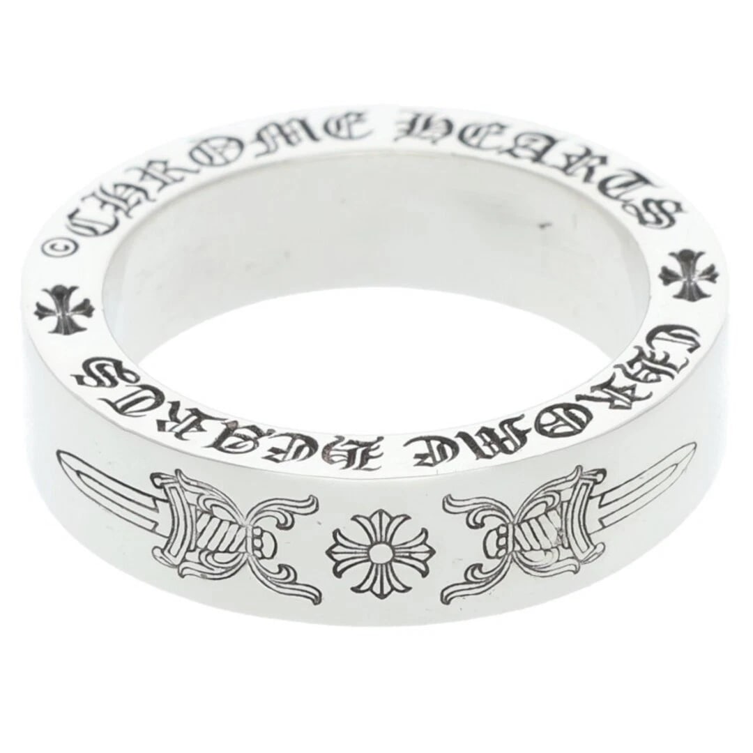 CHROME HEARTS SPACER DAGGER SILVER RING - 2