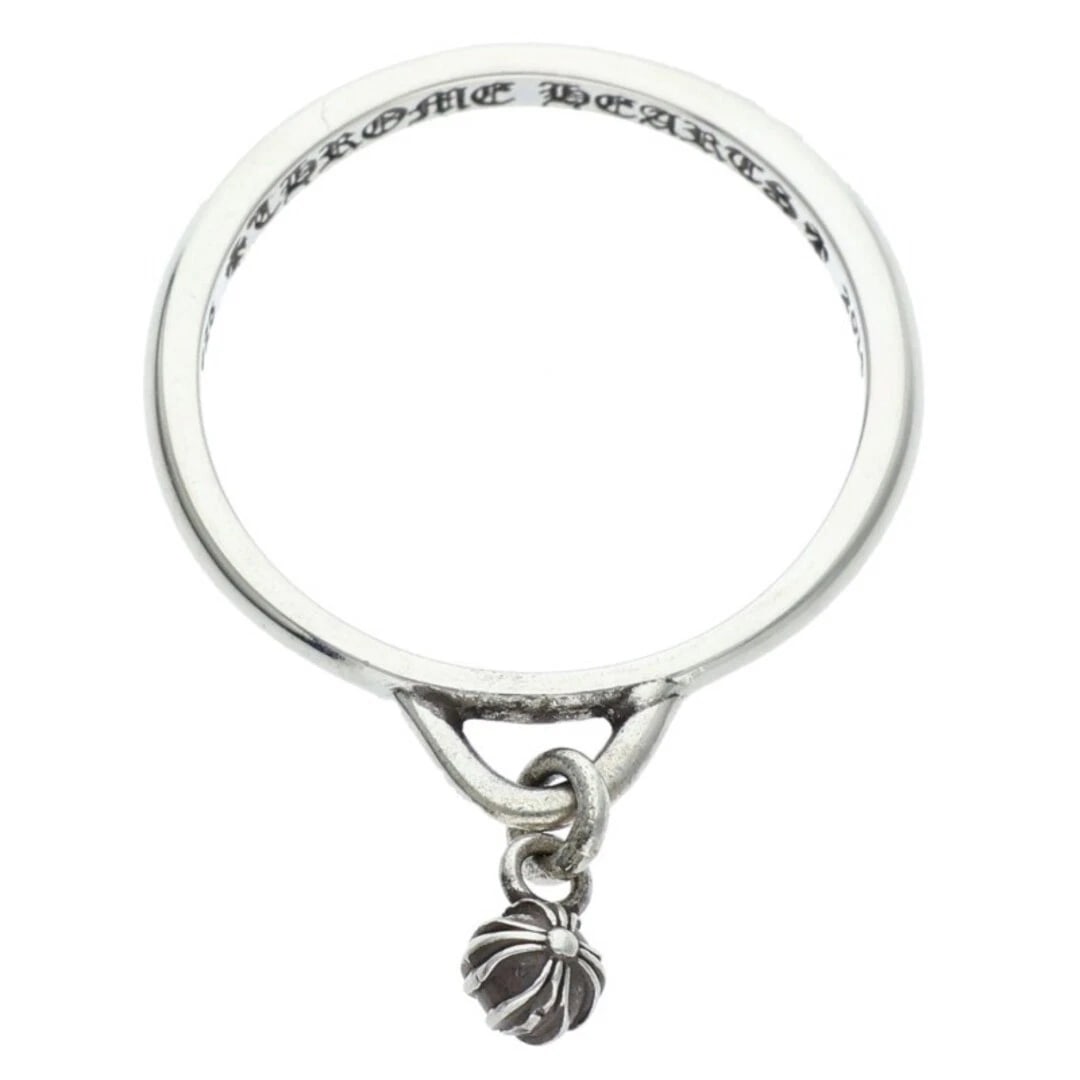 CHROME HEARTS STACK DROP BEADS SILVER: Chrome Hearts STACK DROP Beads Silver Brand: Chrome Hearts Type/Style: Ring Material: 925 Silver Color: Silver Size: 5.75 - 6 US Accessories: None Accessories Notice: When purchasing pre-owned goods,