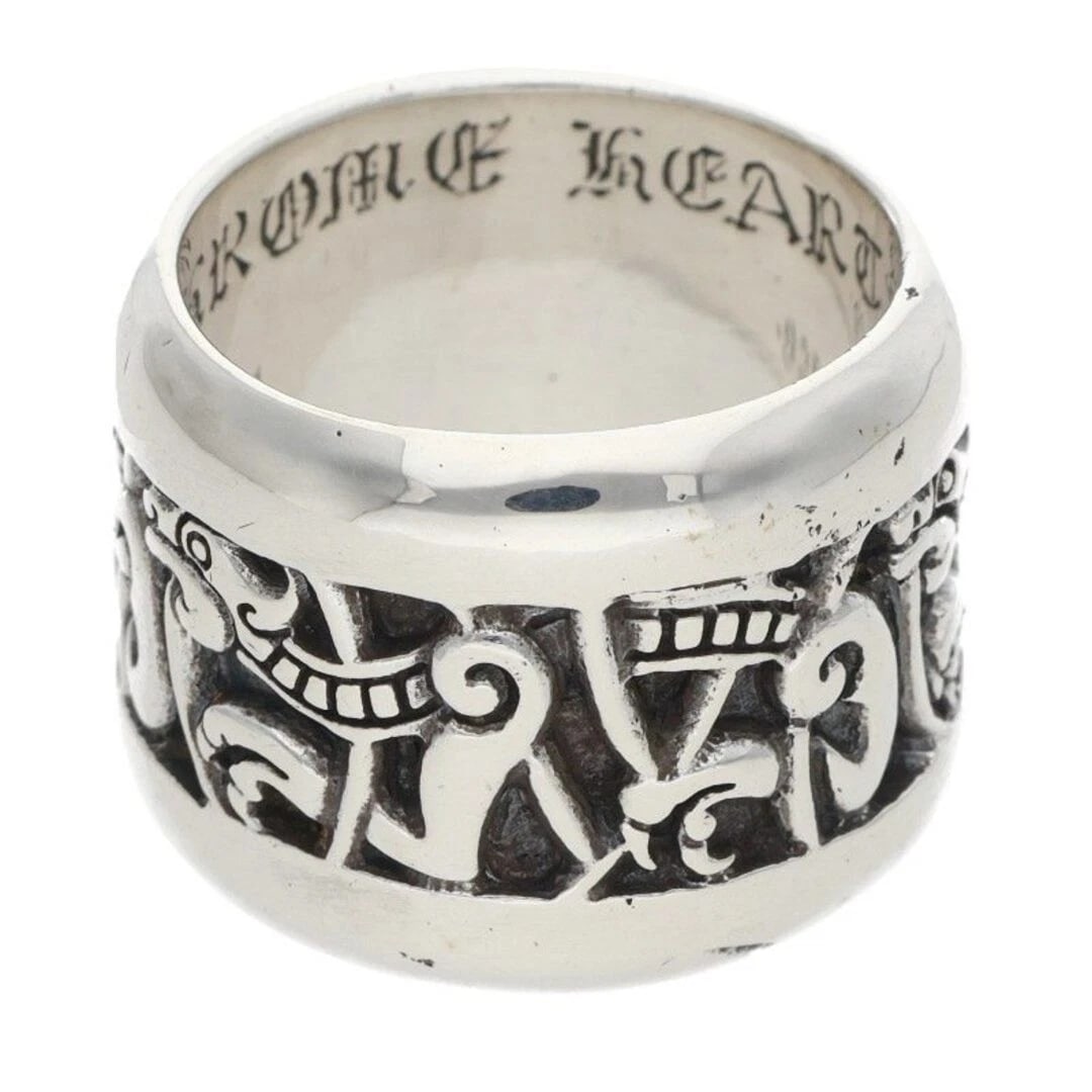 CHROME HEARTS WIDE CELTIC BAND SILVER RING (1 of 3)