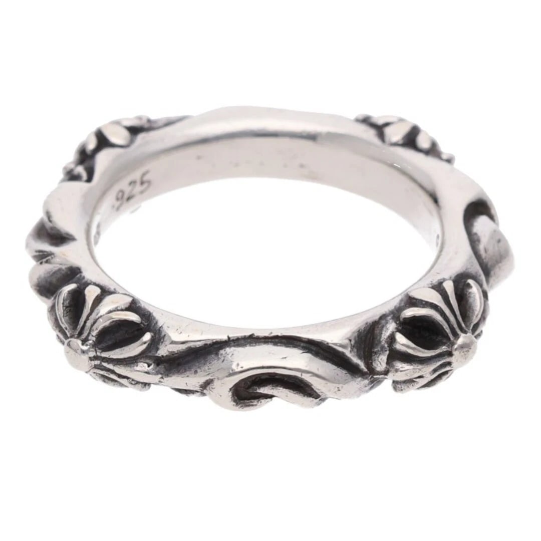 CHROME HEARTS BAND SILVER RING - 2