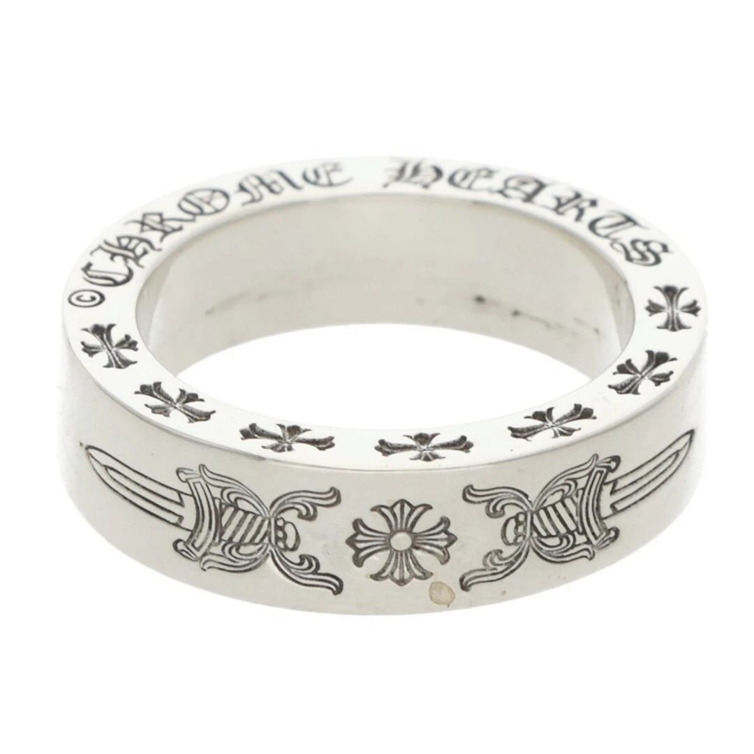 CHROME HEARTS SPACER DAGGER SILVER RING - 2