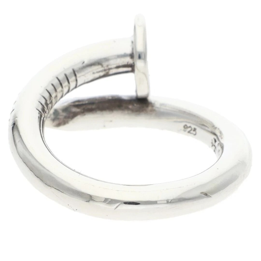 CHROME HEARTS NAIL FLAT SILVER RING - 3