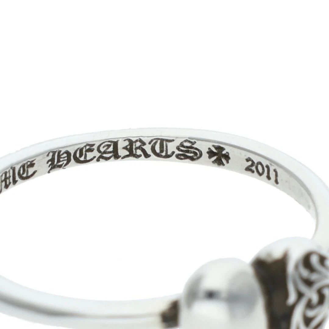 CHROME HEARTS BUBBLE GUM SILVER RING - 3