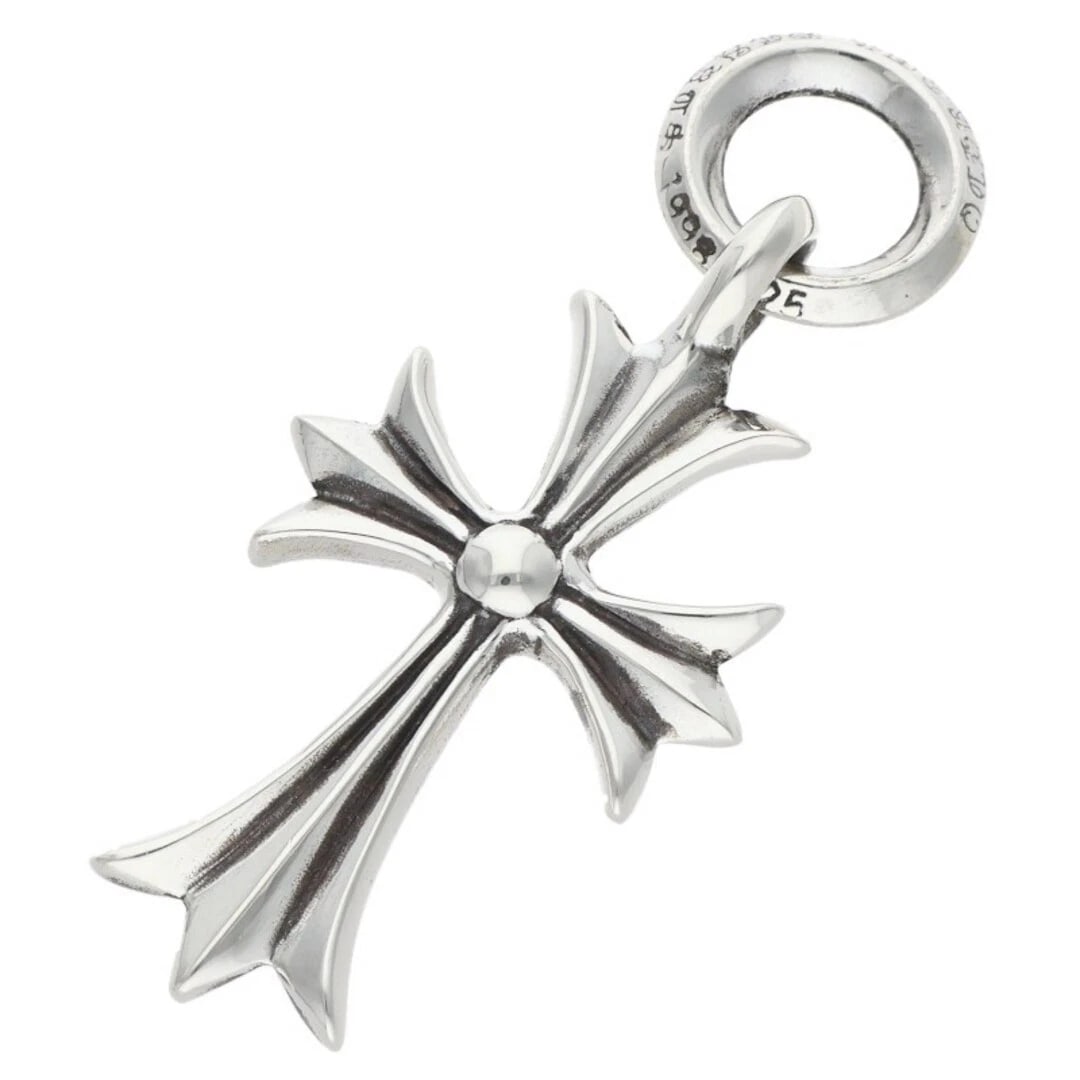CHROME HEARTS TINY CHARM SILVER NECKLACE - 3
