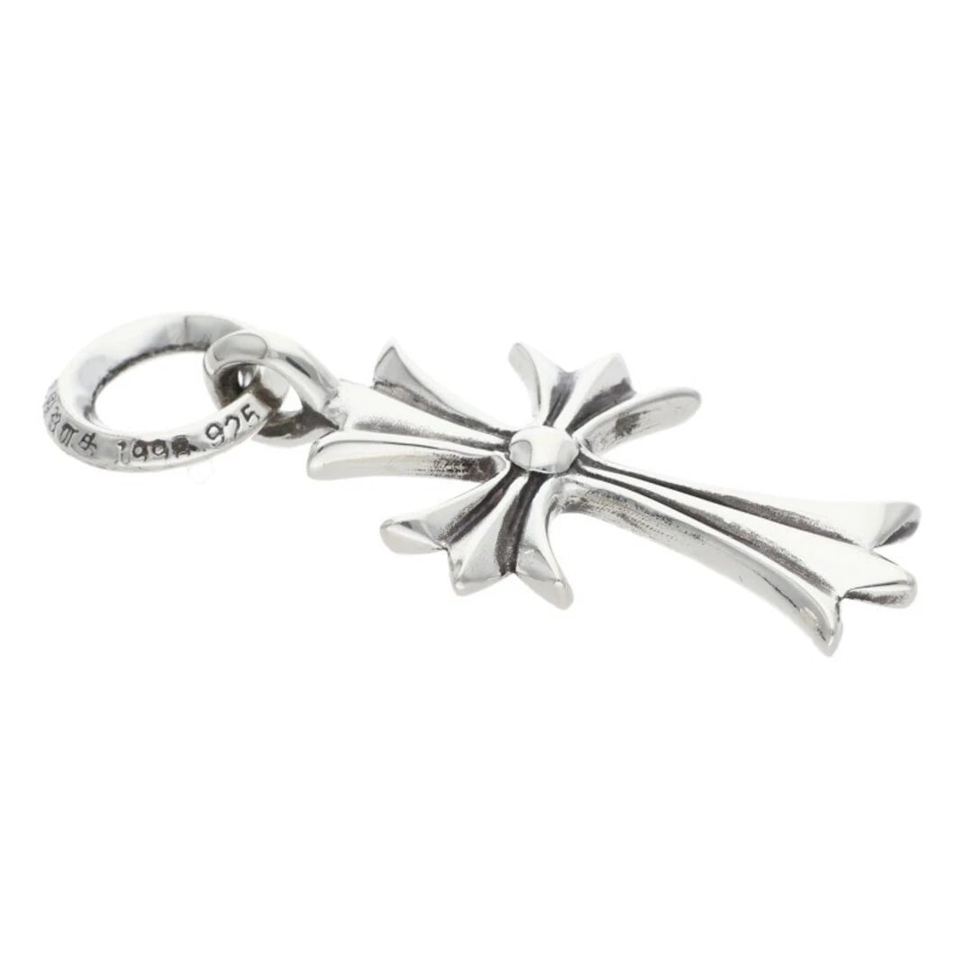 CHROME HEARTS TINY CHARM SILVER NECKLACE - 4