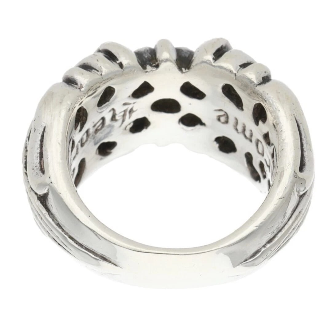CHROME HEARTS K&T SILVER RING - 2