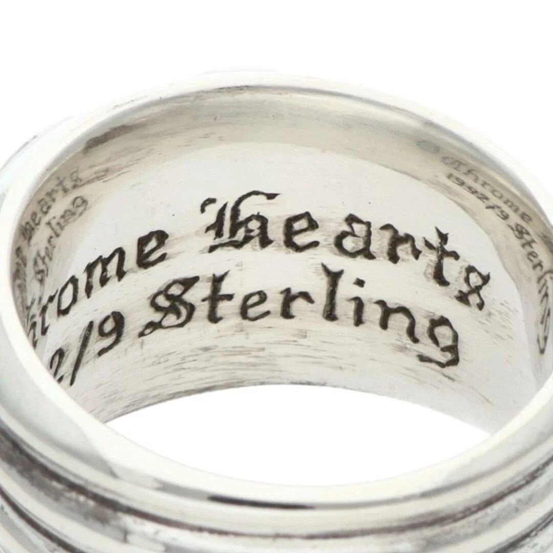 CHROME HEARTS DAGGER SILVER RING - 4