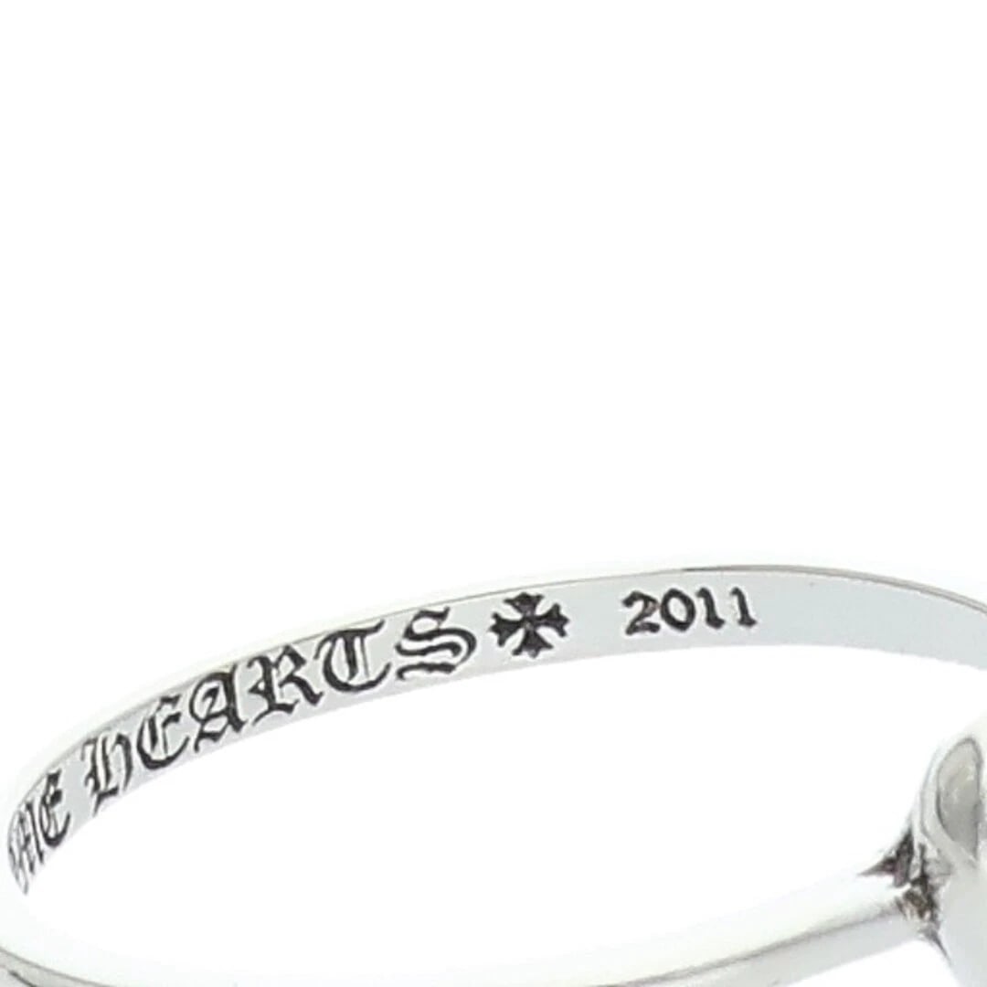 CHROME HEARTS BUBBLE GUM SILVER RING - 4