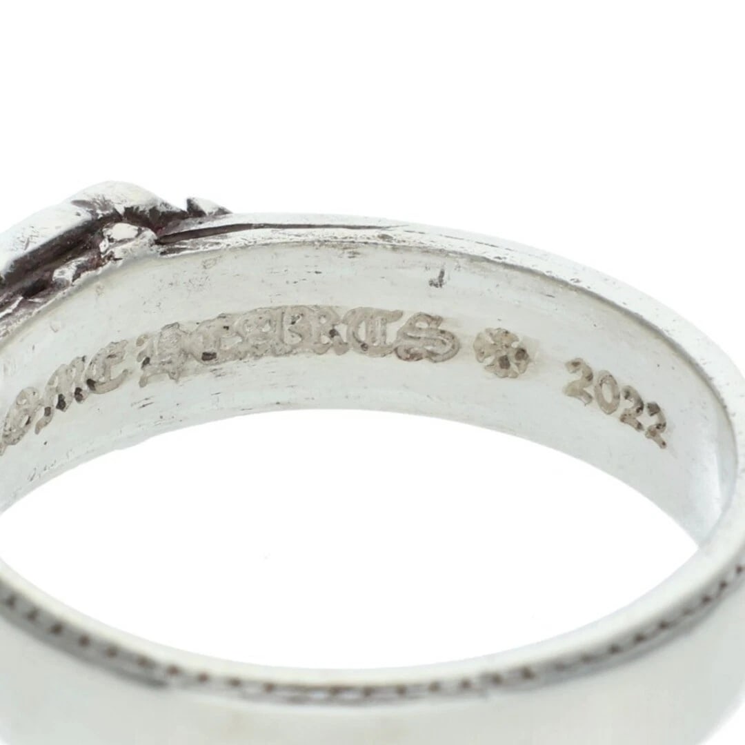CHROME HEARTS BELTED SILVER RING - 3